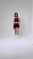 Pantalones cortos sin costuras Thenx - Negro