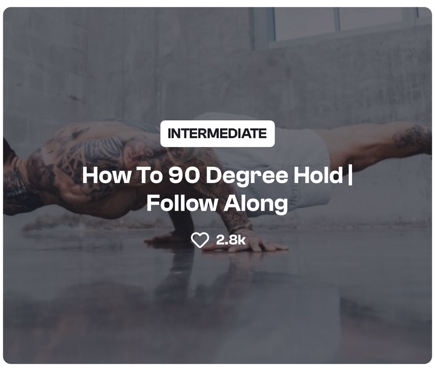 How To 90 Degree Hold | Follow Along 1c