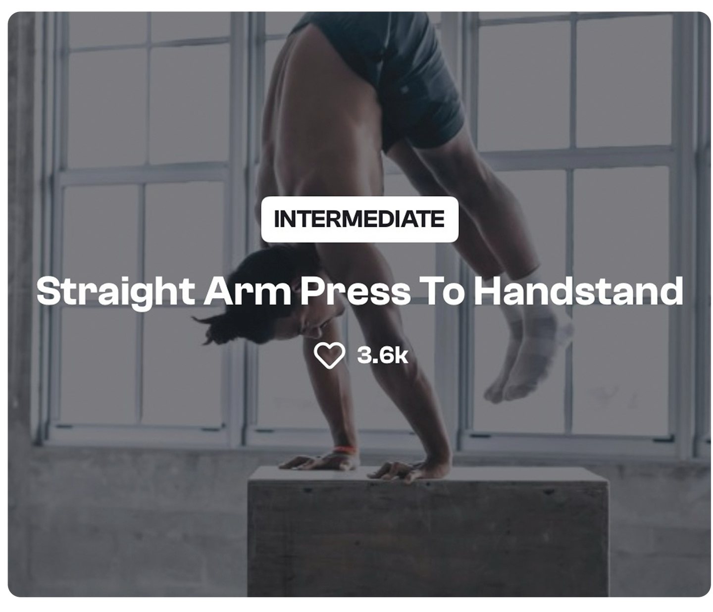 Straight Arm Press To Handstand 1c