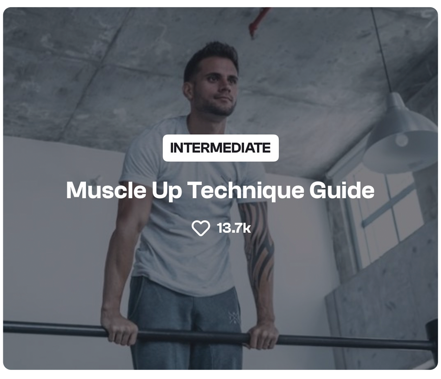 Muscle Up Technique Guide 1c