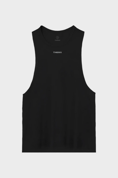 【MORE THAN BLACK】25SS★ LOGO CUT OFF SLEEVELESS Logo Cut Off Tee – deeblock.shop