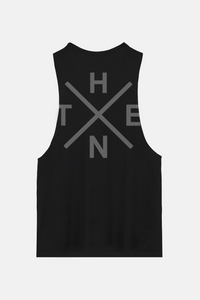 Thenx Cut Off Tank - Black 2c