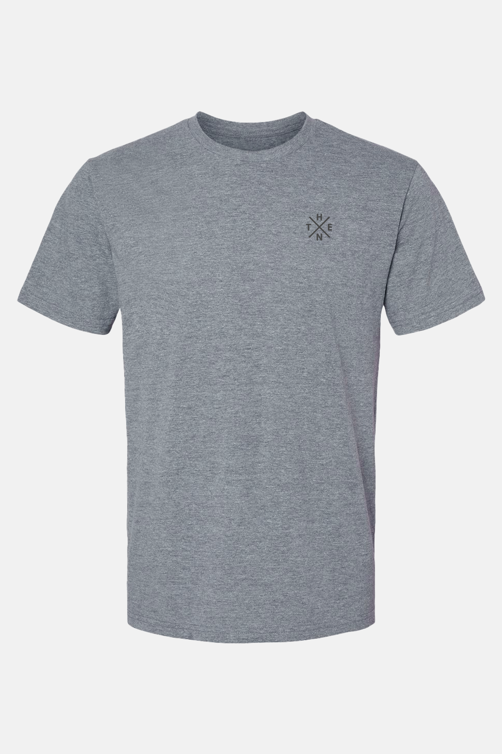 Thenx Heather Grey Tee's (XO Logo) 1c