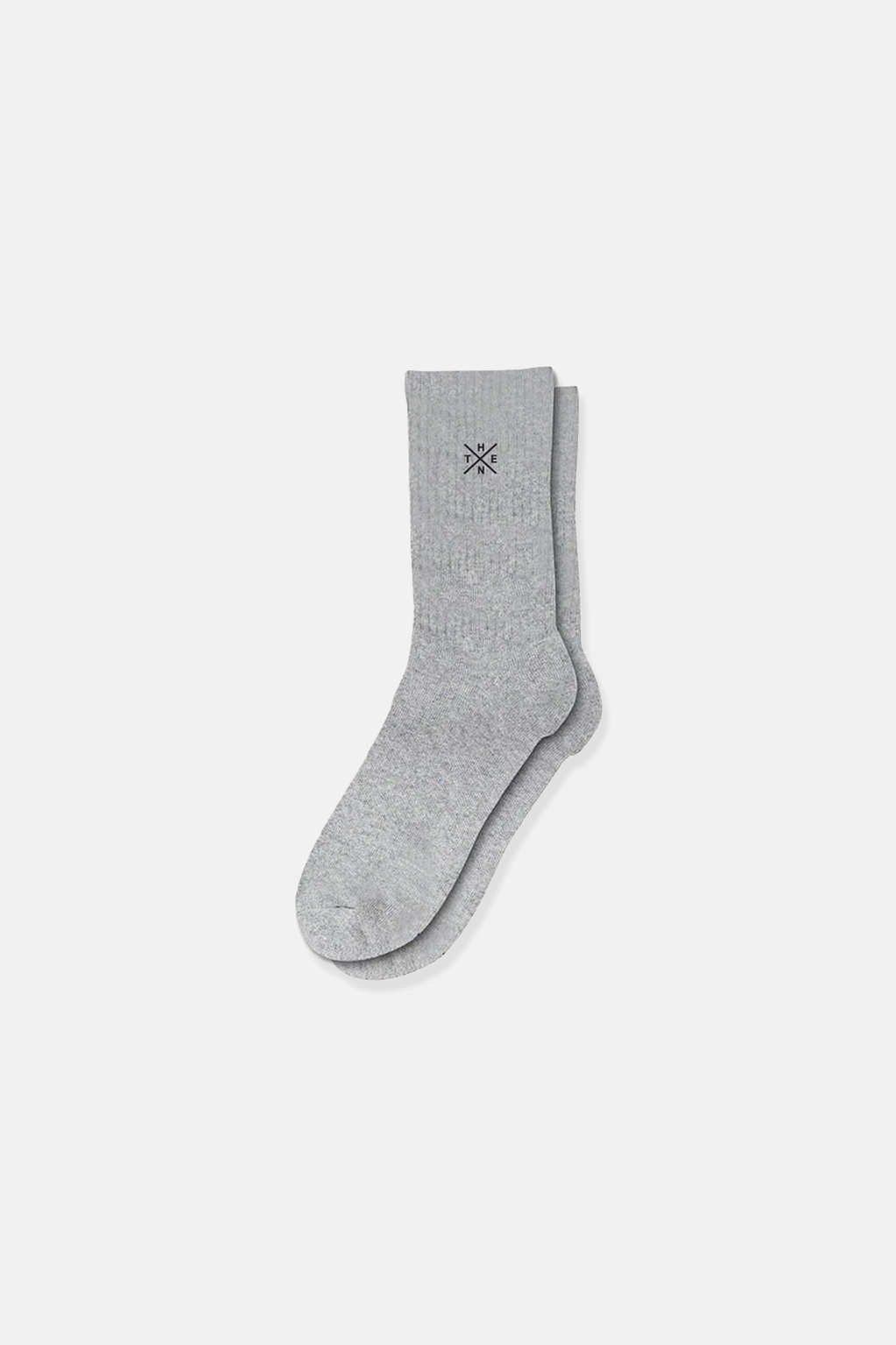 Thenx Crew Socks - Grey 1c