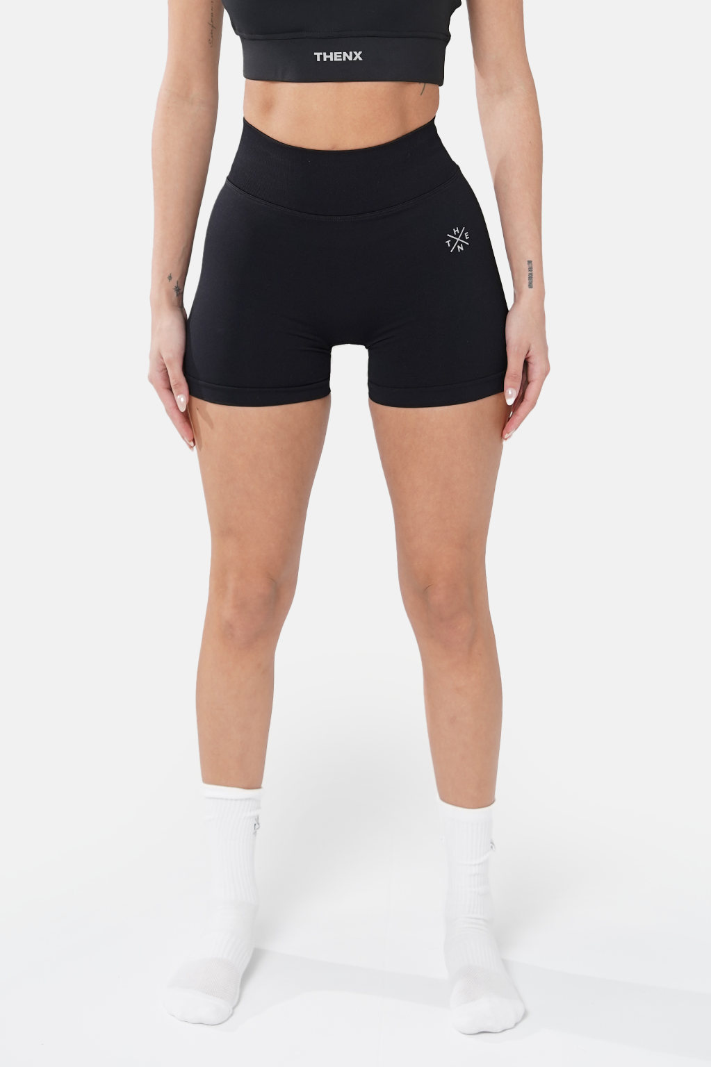 Thenx Seamless Shorts - Black