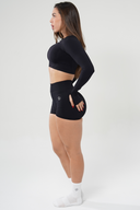 Pantalones cortos sin costuras Thenx - Negro