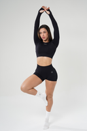 Pantalones cortos sin costuras Thenx - Negro