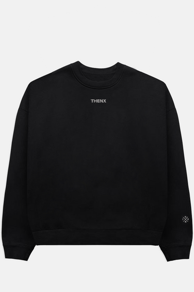 Thenx Fleece Sweatshirt - Black – THENX