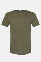 Thenx Heather Olive Tee's (XO Logo) 1c