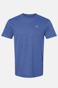 Thenx Heather Navy Tee's (XO Logo) 1c