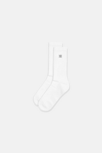 Thenx Crew Socks - White 1c