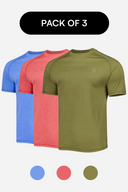 Athletic Tees Bundle - Pack of 3