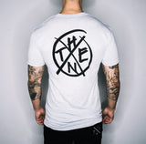 Thenx Graffiti Tee - Heather White 3c