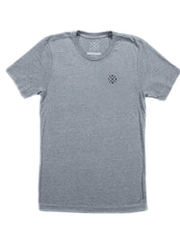 Thenx Kids Tee's (XO Logo) - Heather Grey 1c